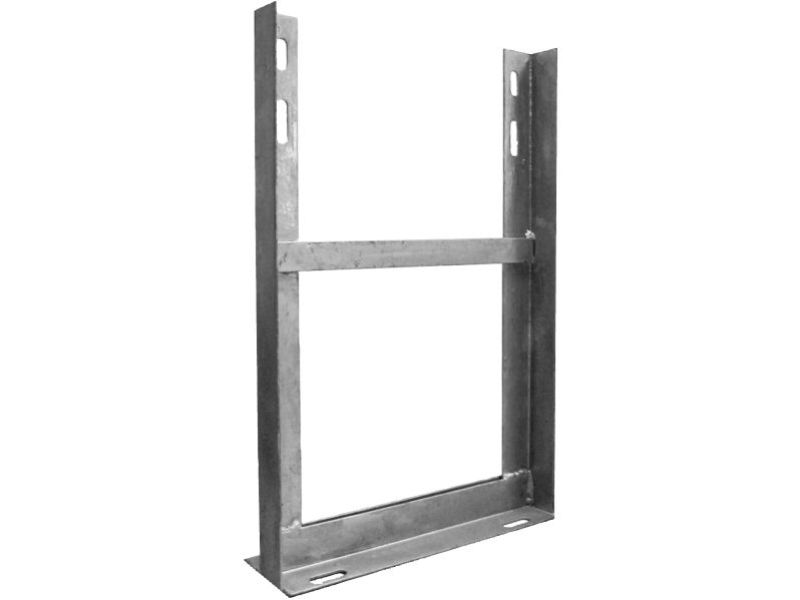 HIGH QUALITY 12" x 18" Wall Bkt Galvanised