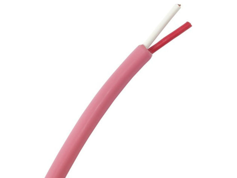 100m SAMSON 2 Core LSZH Speaker Cable PINK