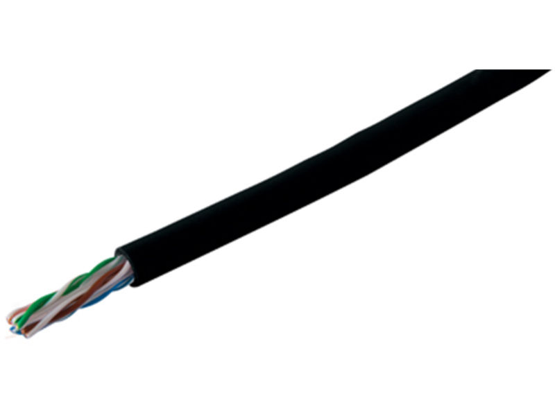 100m SAMSON CAT6 Black EXTERNAL (Drum)