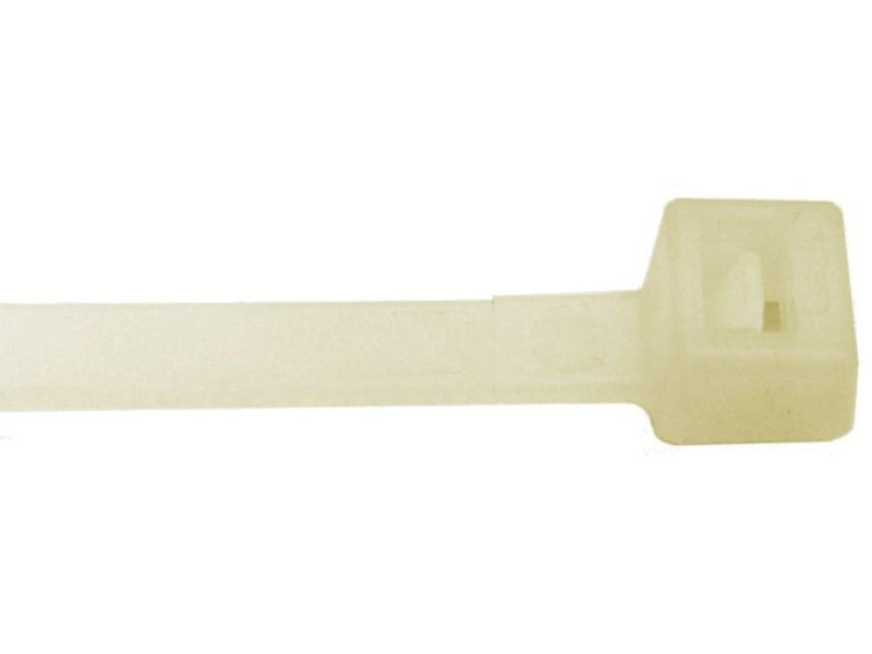 (100) 300mm Long Cable Ties WHITE