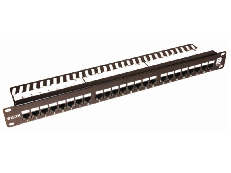 EXCEL 24 Port CAT6 (UTP) Patch Panel