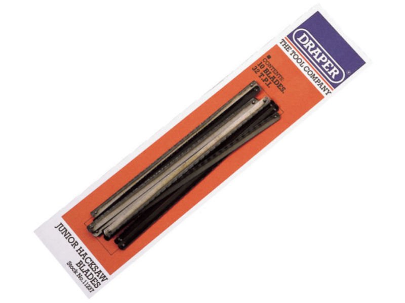 (10) DRAPER Junior Hacksaw Blades