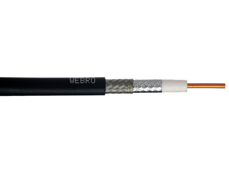 100m WEBRO WEB400 50Ω LSNH PE BLACK