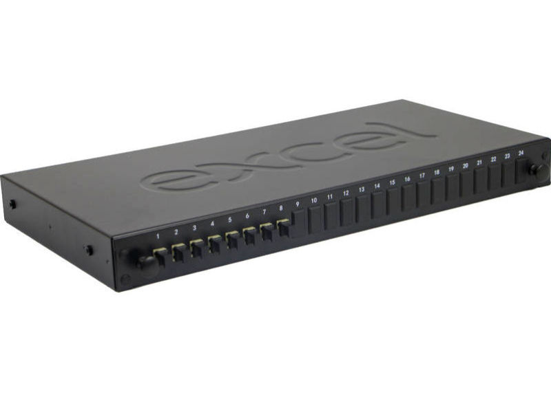 EXCEL 24 PORT PATCH PANEL - 16 WAY LC