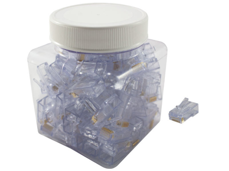 (100) PLATINUM EZ-RJ45® CAT6 Plugs