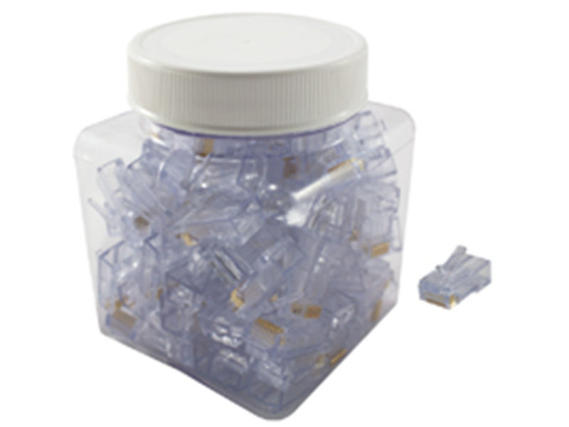 (50) PLATINUM EZ-RJ45® CAT6 Plug SHIELDED