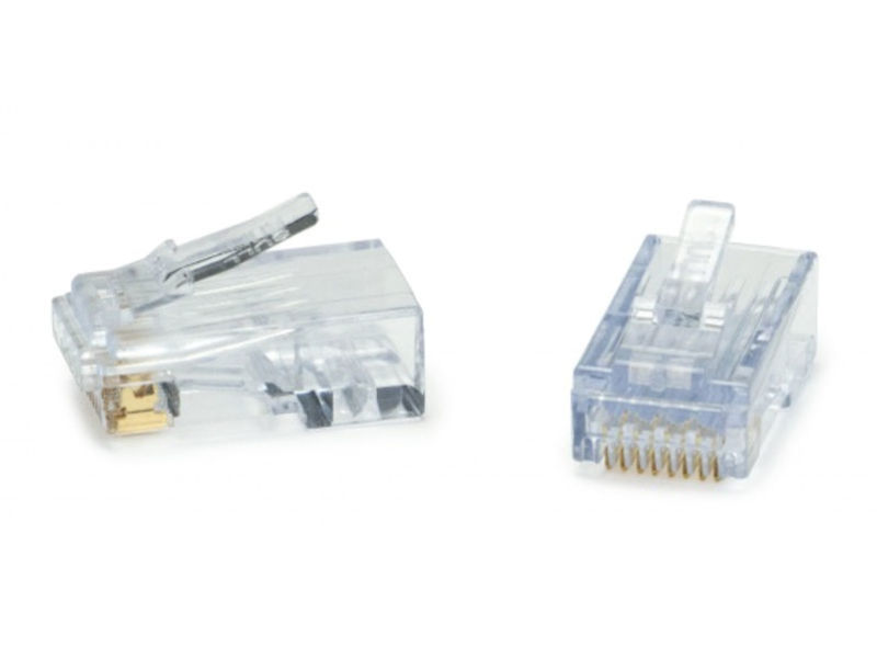 (100) PLATINUM ezEX44 CAT6 Plug