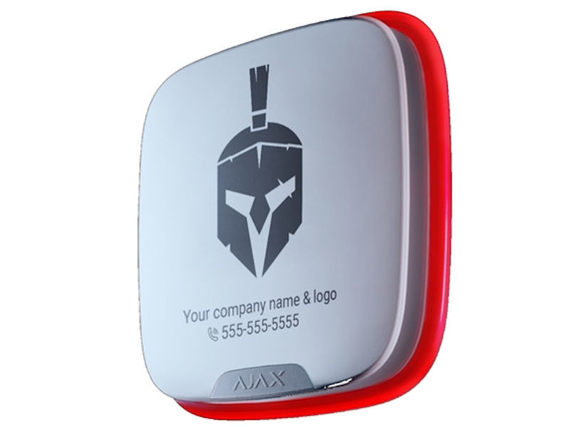 AJAX Brandplate (1pc) ASP White