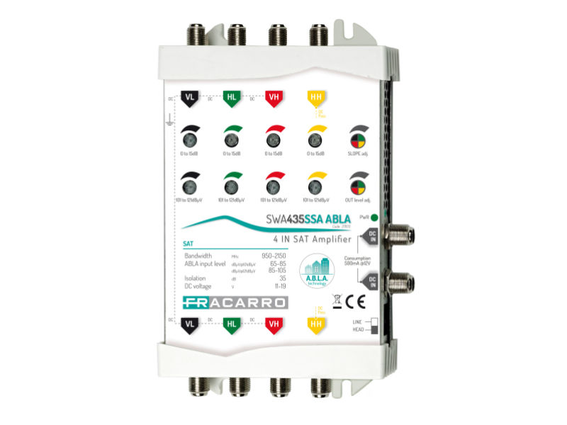 FRACARRO SWA435SSA Satellite 4x Line Amp