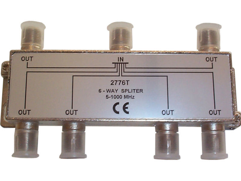 SAMSON 6 Way F Splitter (5-1000MHz)