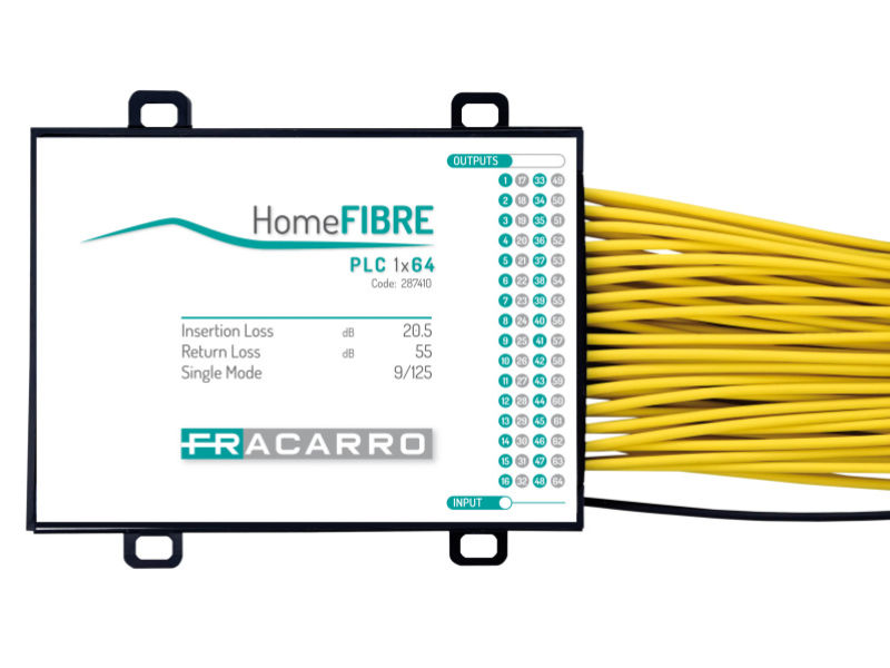 FRACARRO 64 Way Fibre Splitter + Leads