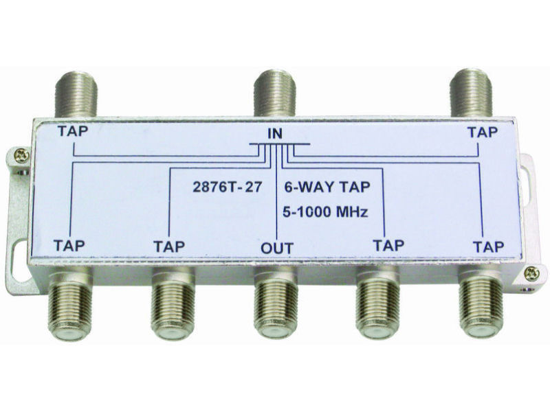 SAC 6-27 F Type Tap (5-1000MHz)