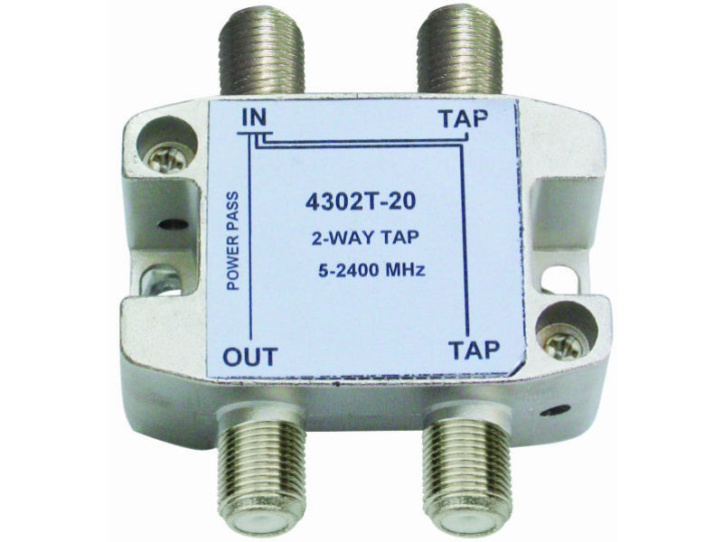 SAC 2-20 F Type Tap (5-2400MHz)