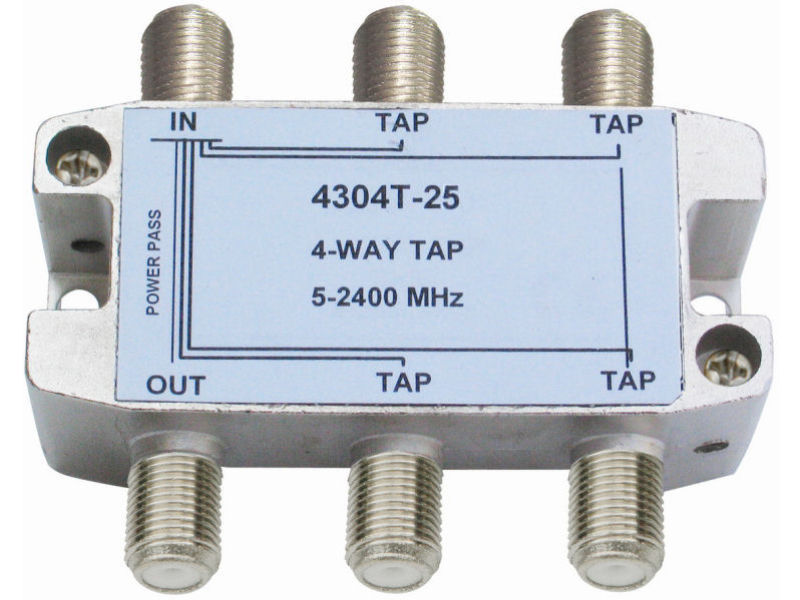 SAC 4-25 F Type Tap (5-2400MHz)