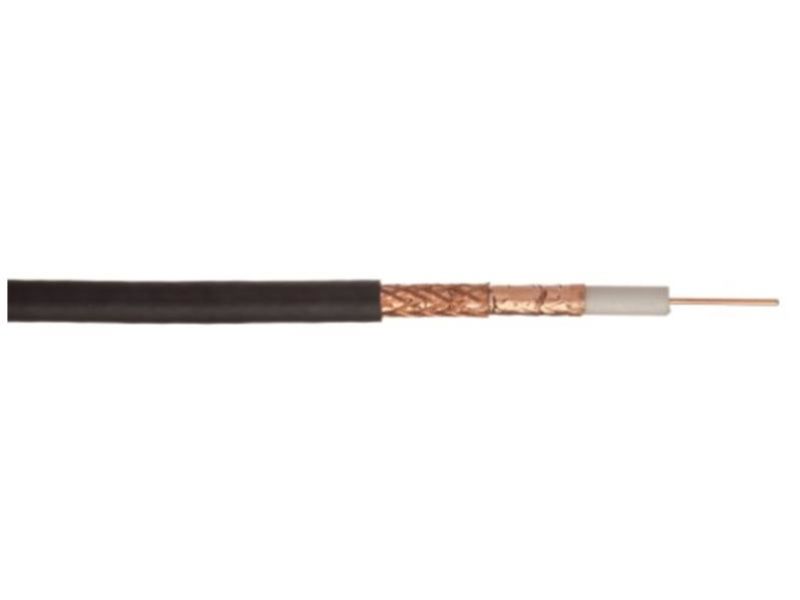 250m WEBRO Official CT100 Coax Black PVC
