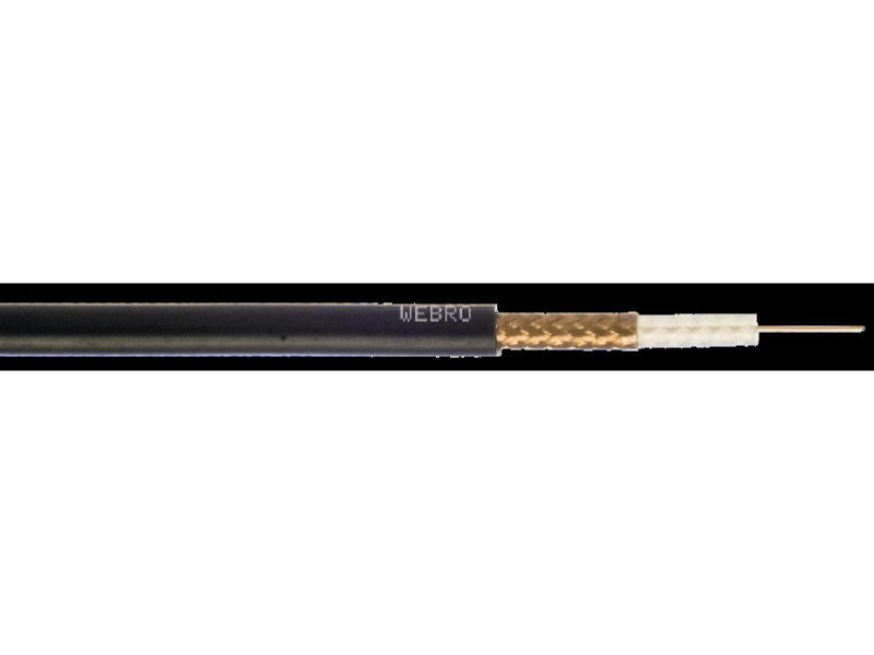 250m WEBRO CCTV RG59 B/U PE External Black