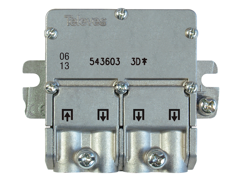 TELEVES Easy-F 3 Way Splitter