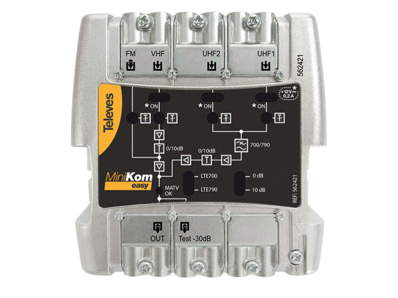 TELEVES Minikom Launch Amp LTE700