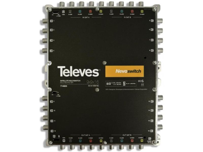 TELEVES Nevoswitch 9x9x16 CASCADE