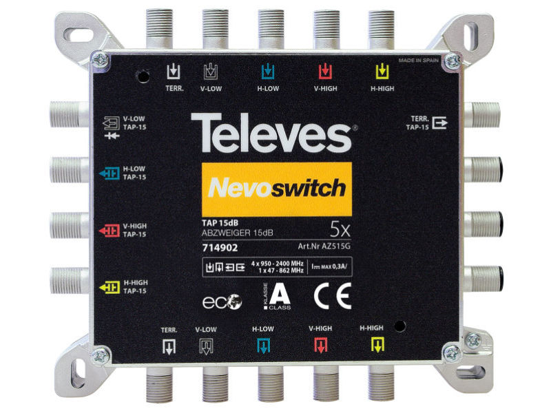TELEVES Nevoswitch 15dB Tap