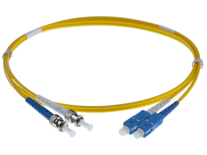 5m SM Duplex FC-SC/APC Patch Lead Yellow