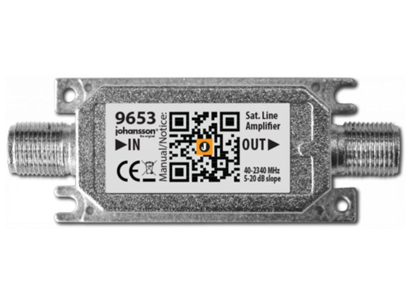 JOHANSSON Wideband Line Amp 5-20dB
