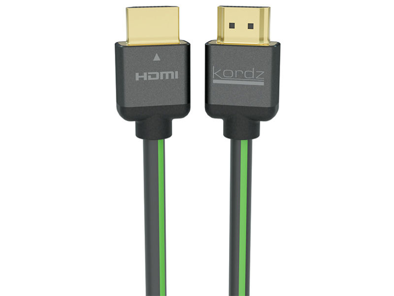 1.5m KORDZ HDMI 2.1 Lead BLACK 48Gbps