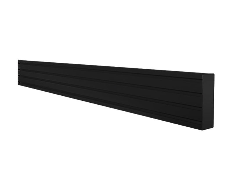 B-TECH System X 0.5m Mounting Rail BLACK