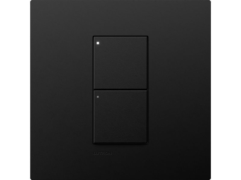 LUTRON RA3 2 Button Tree On/Off BLACK