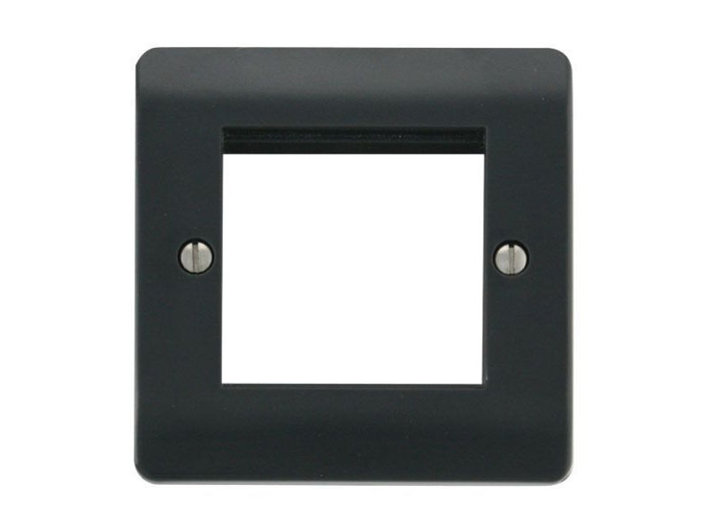 CLICK Outlet 2 Module ANTHRACITE GREY
