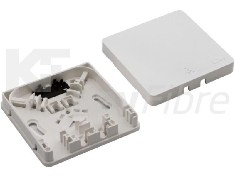 KEYFIBRE Wall Breakout Box - 2 Drop