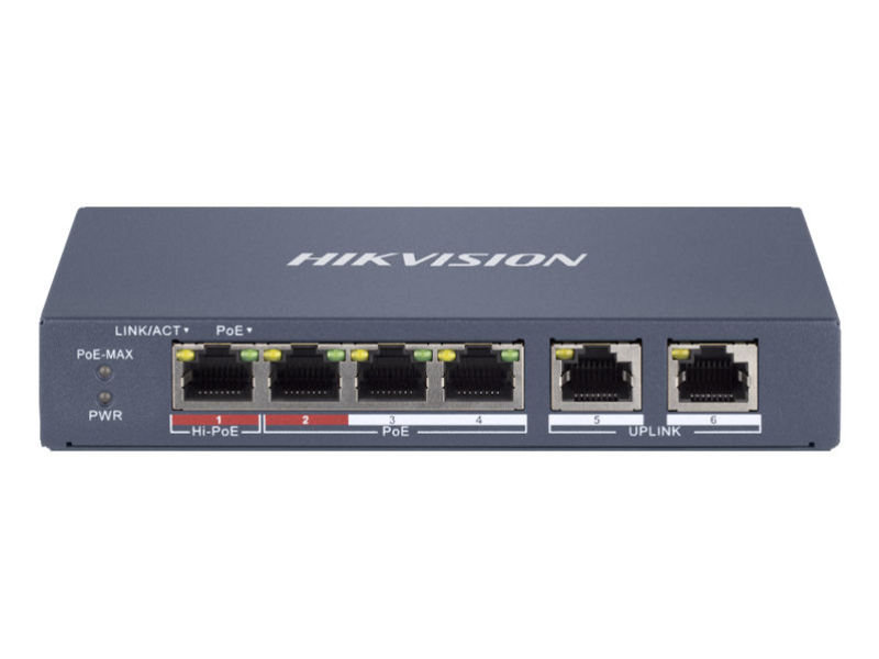 HIKVISION 4 Port PoE Smart Managed Switch