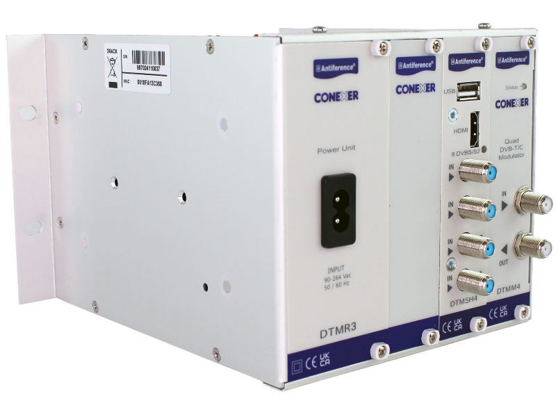 CONEXER™ 4 In 8 Tuner DVB-S/S2 to DVB-T