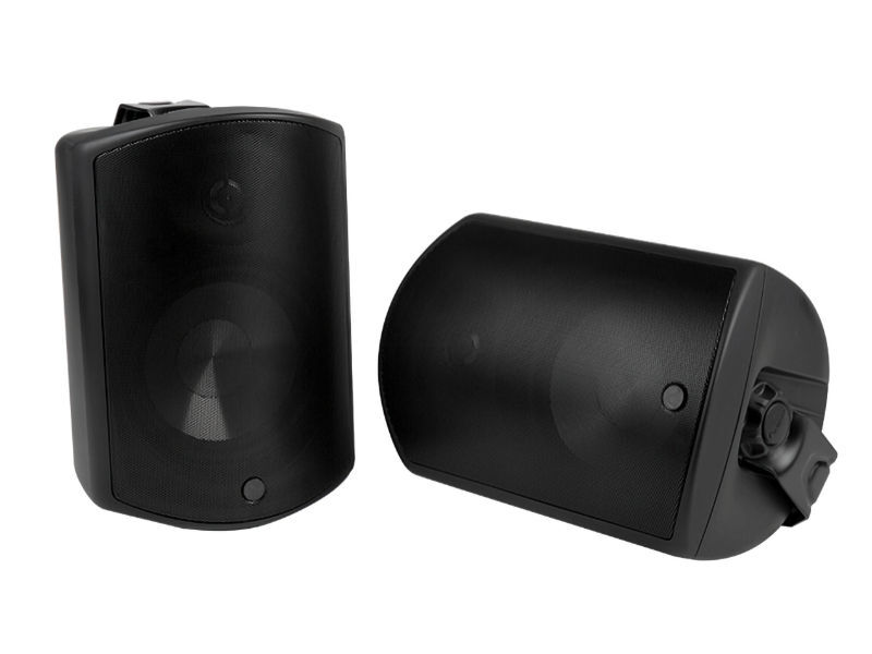 (2) EPISODE® 6.5" Outdoor Speakers Black