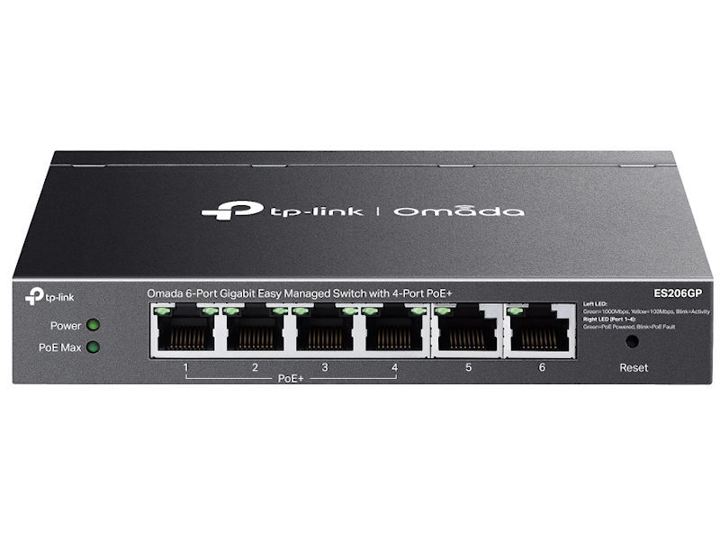 TP-LINK Omada 6 Port POE Gigabit Switch