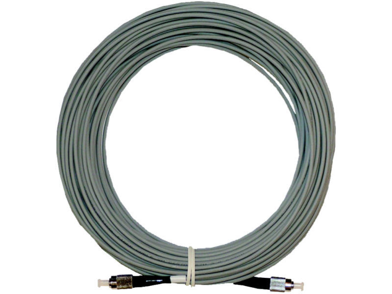 30m GLOBAL OS2 FC-FC Fibre Patch Lead Grey