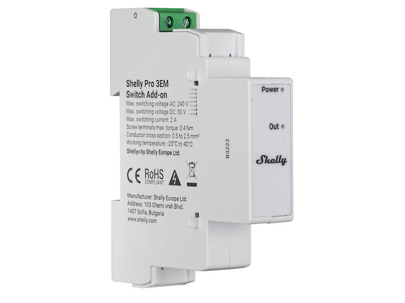 SHELLY Galvanically Isolated Switch Add On