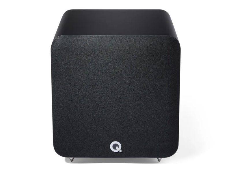 (1) QSUB80 Subwoofer Satin Black (Single)