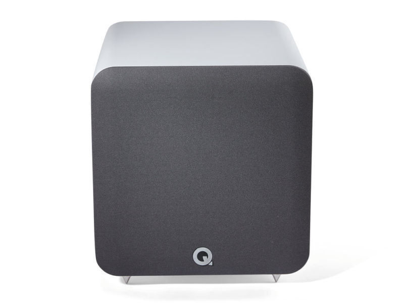 (1) QSUB80 Subwoofer Satin White (Single)