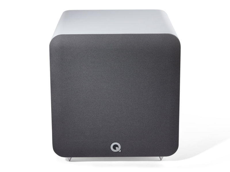 (1) QSUB100 Subwoofer Satin White (Single)