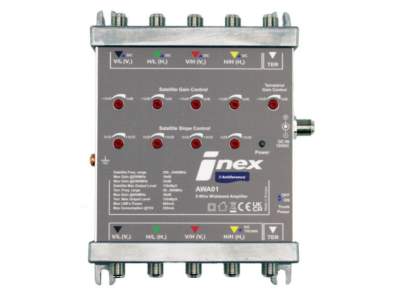 ANTIFERENCE iNex 5 Wire Wideband Amp