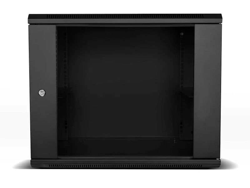 ALL-RACK Wall Cabinet 9U Black 550mm