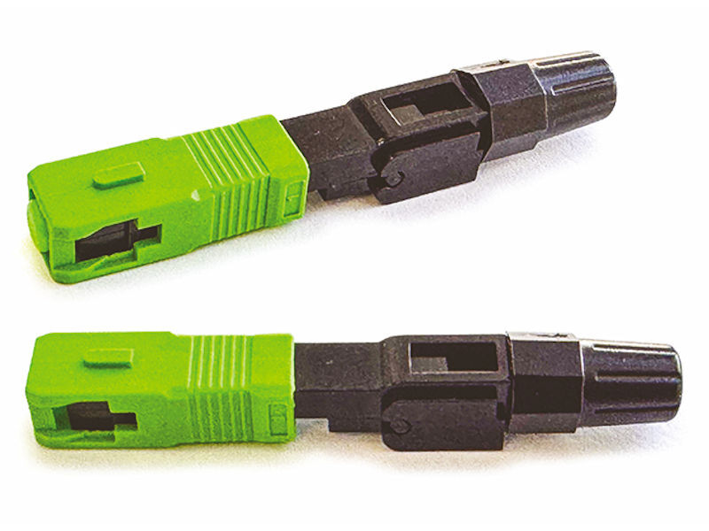 (10) WHYTE Fast Fit SC/APC Fibre Connector