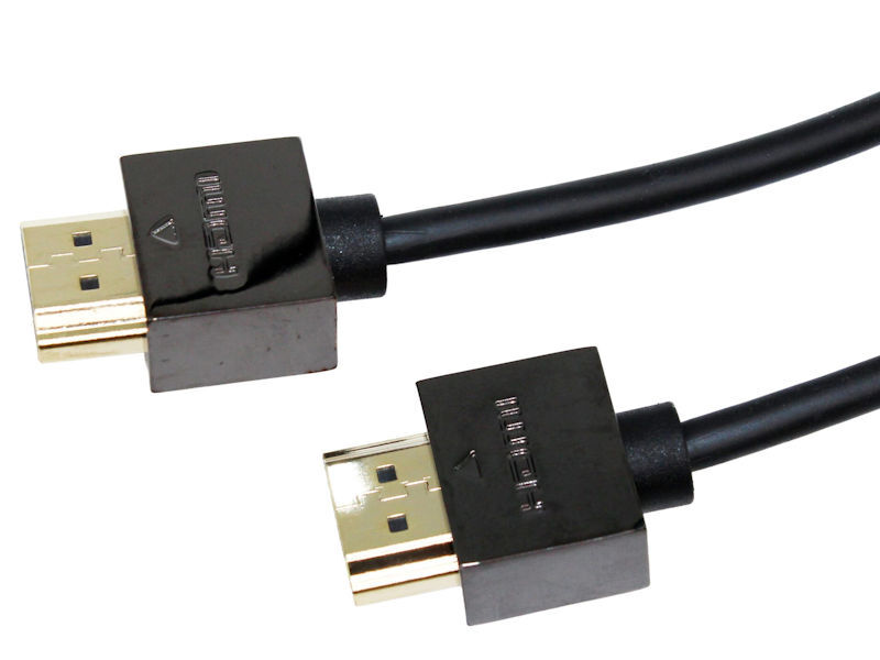 0.5m ANTIFERENCE Slim 4K HDMI Lead Black