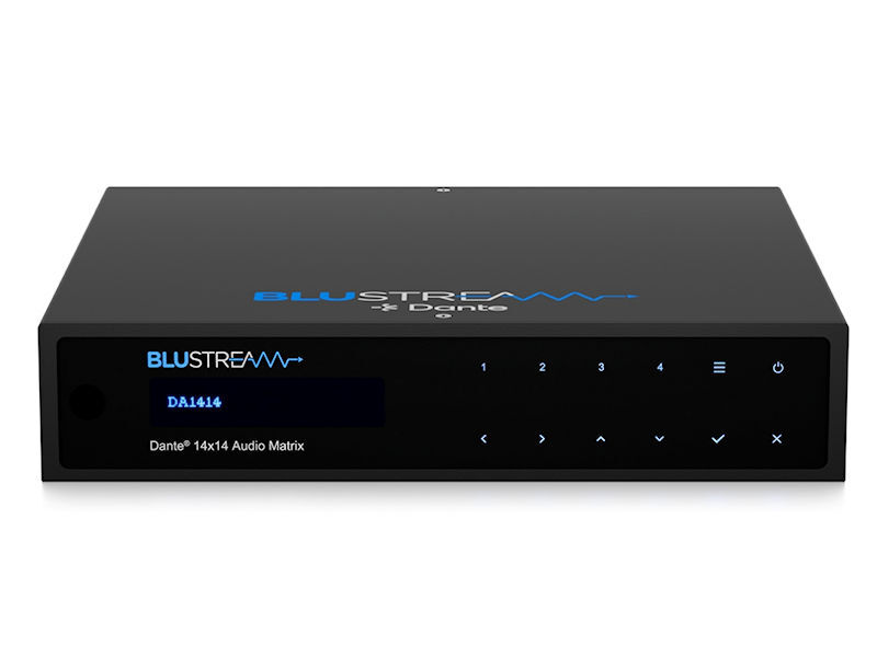 BLUSTREAM 14 x 14 Dante® Audio Matrix