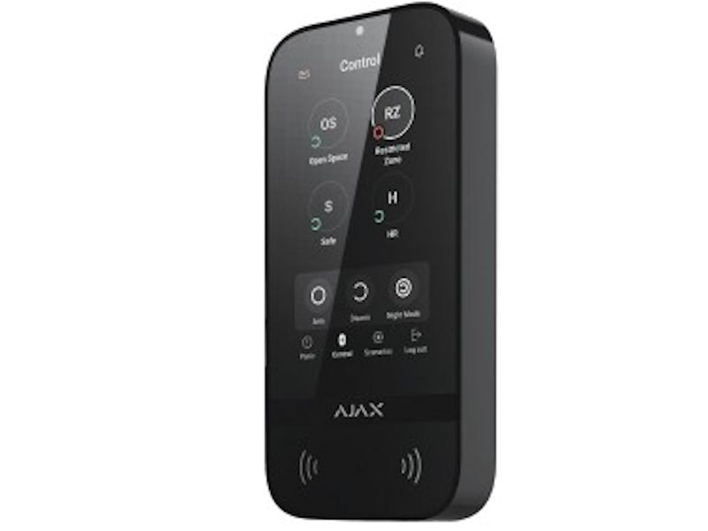 AJAX Superior KeyPad TouchScreen G3 Black