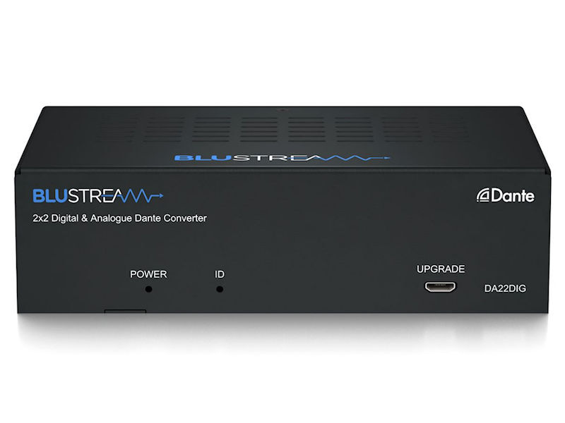 BLUSTREAM 2x2 Dante® Digital Audio