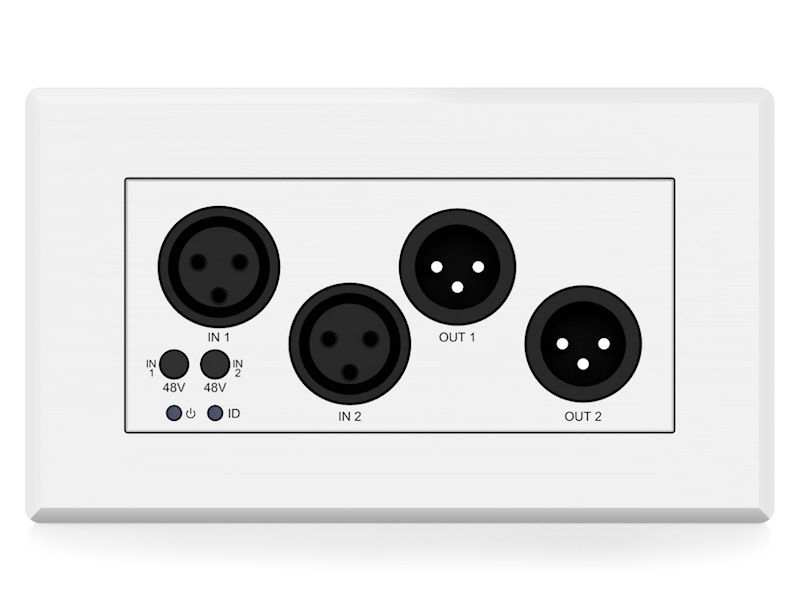 BLUSTREAM 2x2 Dante® XLR Audio Converter