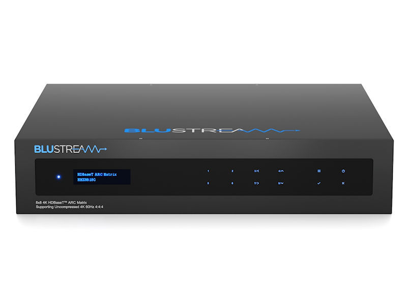 BLUSTREAM HDBaseT3™ 8x8 AV Matrix