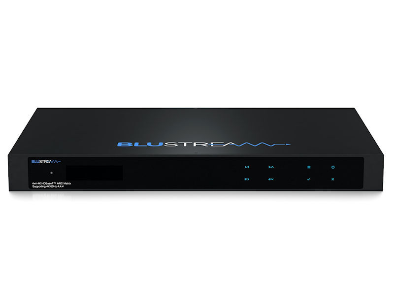 BLUSTREAM HDBaseT™ 4x4 AV Matrix KIT